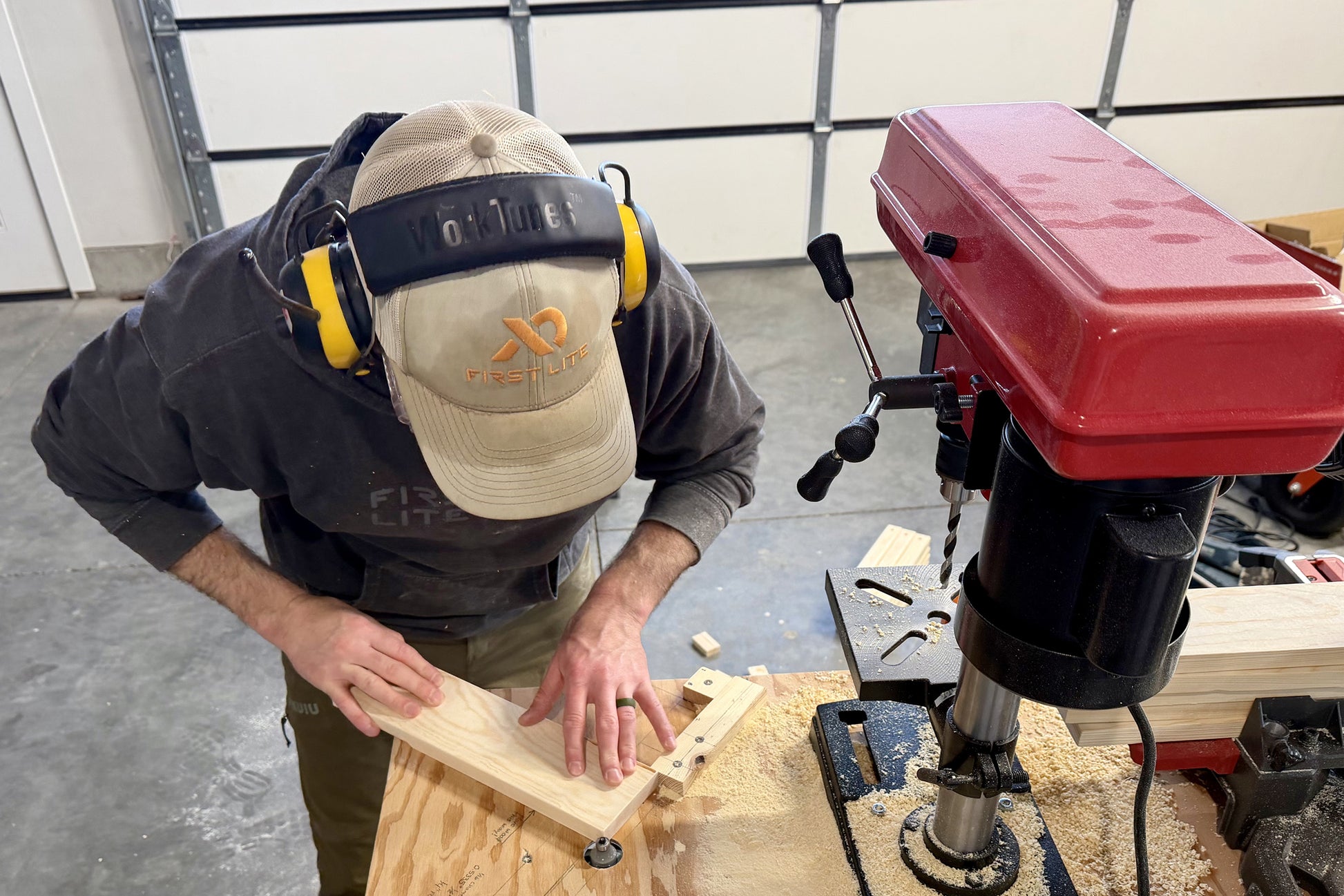 Revelation Archery paper tuner being made by hand by a real American in the USA